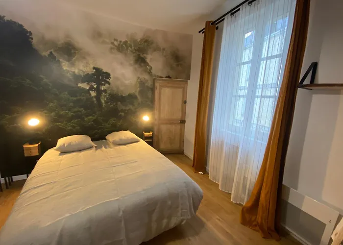 아파트 L'oasis Angevine - Balneo, Sauna, Cinema & Parking 앙제