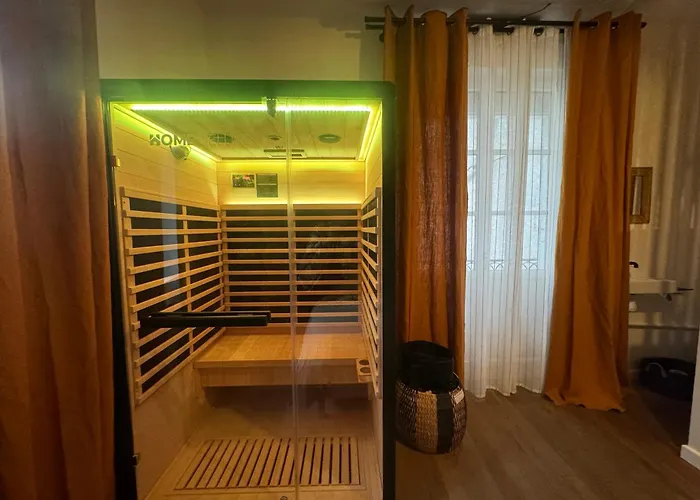 L'oasis Angevine - Balneo, Sauna, Cinema & Parking Apartment Angers